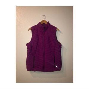 Talbots puffer XLp full zip vest